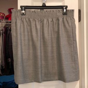 J.Crew gray skirt